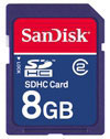 Sandisk Standard SDHC 8GB (SDSDB-8192-E1)